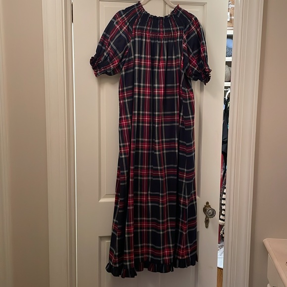 Hill House Navy Tartan Plaid Caroline Nap Dress - Picture 7 of 7
